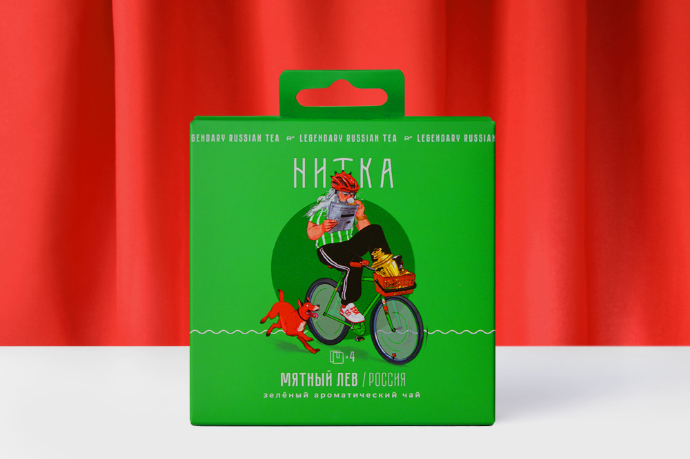 Чай в пакетиках «Мятный лев»